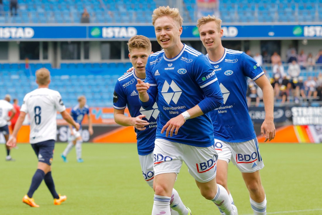 Ola Brynhildsen avsluttet angrepet som ga 2-0. Foto: Svein Ove Ekornesvåg / NTB